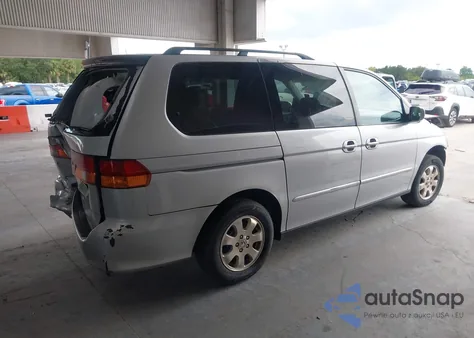 2002 Honda Odyssey Ex z USA, uszkodzony, nr VIN 5FNRL18622B036175